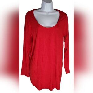 Merry Red Sweetlegs NWT Top